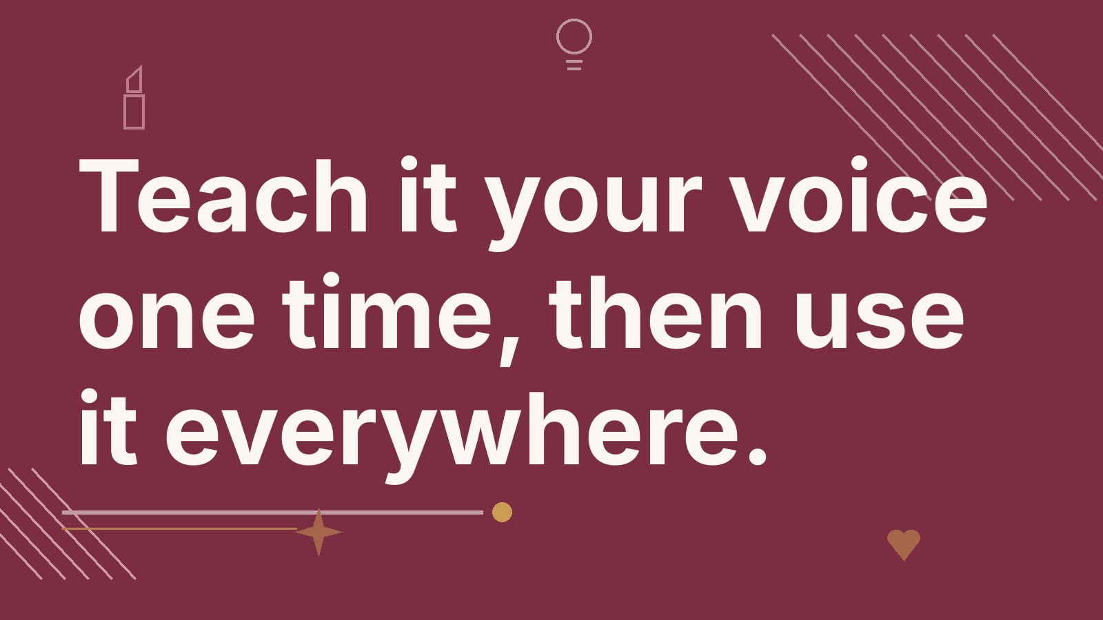 Cover image for "AI does not sound like you"